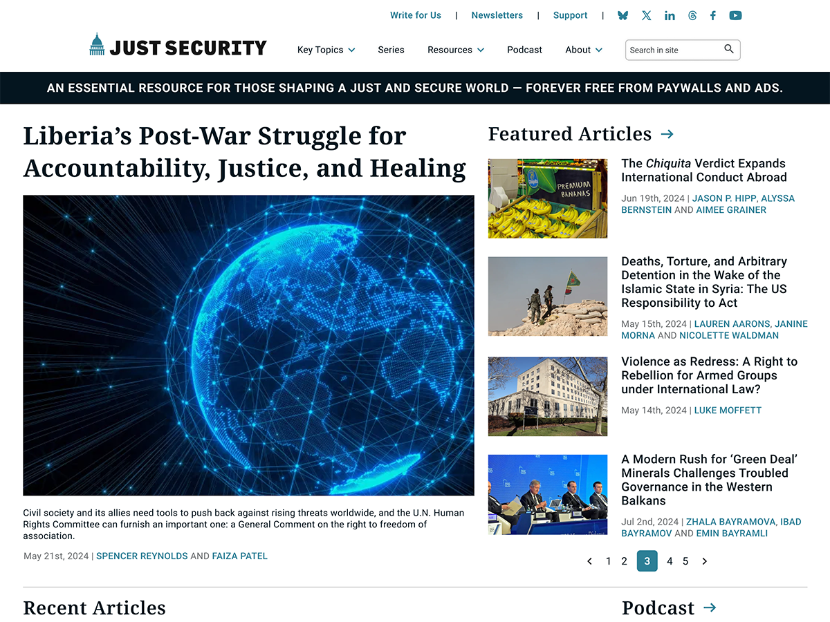 Just Security 2025 Theme