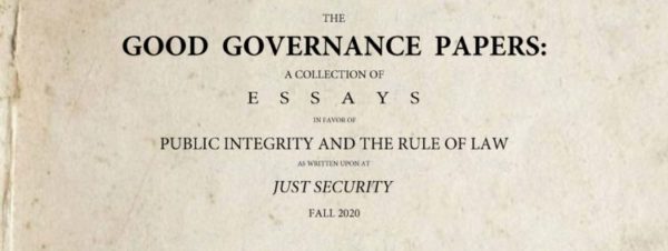 Good Governance Paper No. 18: Reforming Emergency Powers - Just Security