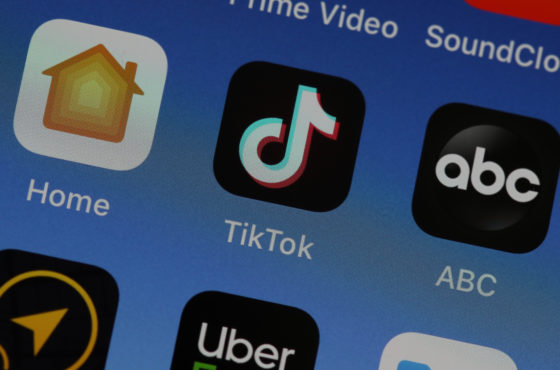 A Screenshot of the TikTok App