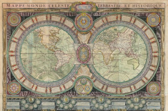 1787 world map