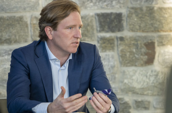 Director of CISA Christopher Krebs speaks to press.