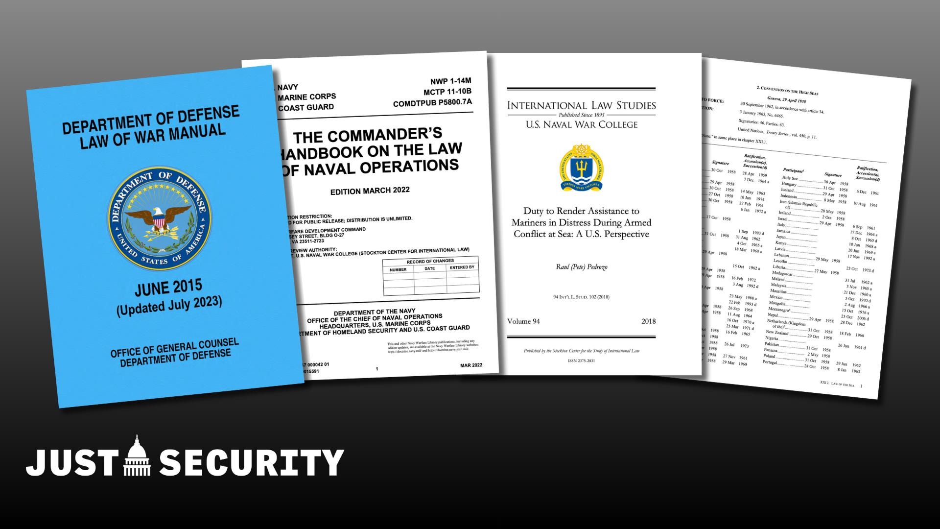 Expert Backgrounder: Law on Targeting Shipwrecked Traffickers